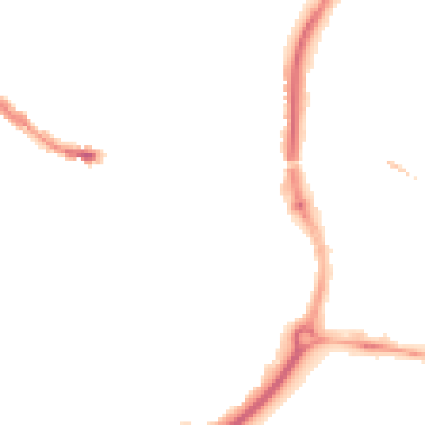 Night-time road noise heatmap for SP1 2AR