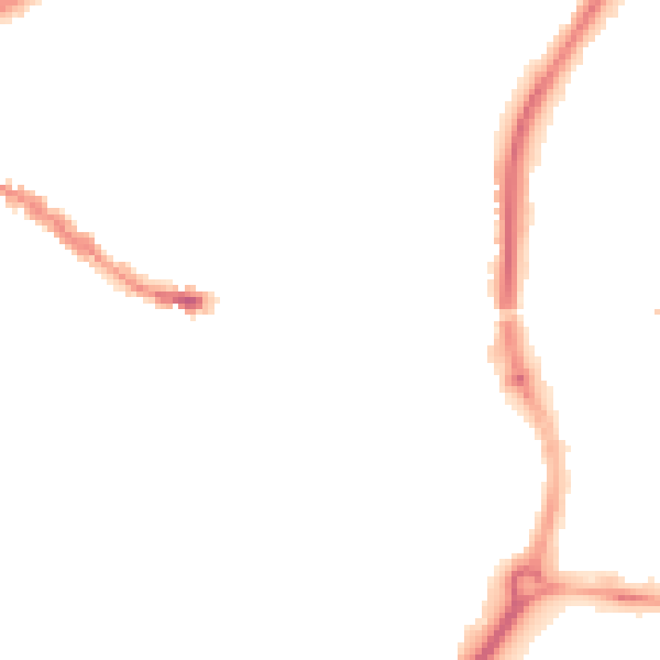 Night-time road noise heatmap for SP1 2DA
