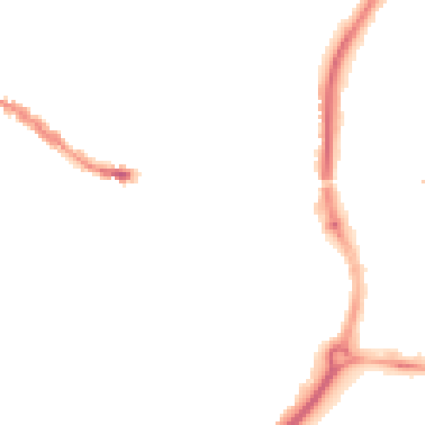Night-time road noise heatmap for SP1 2DJ