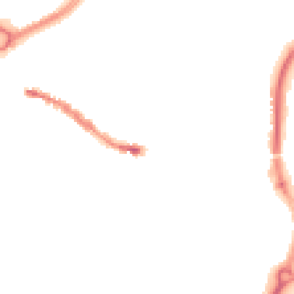 Night-time road noise heatmap for SP1 2NE