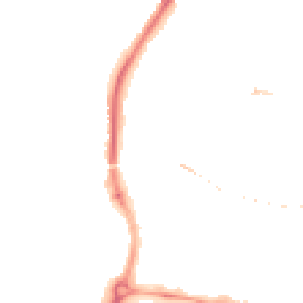 Night-time road noise heatmap for SP1 2QW