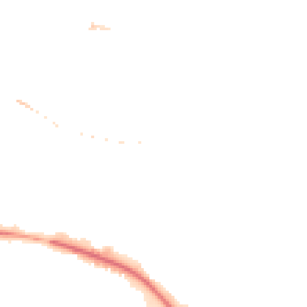 Night-time road noise heatmap for SP1 2RN