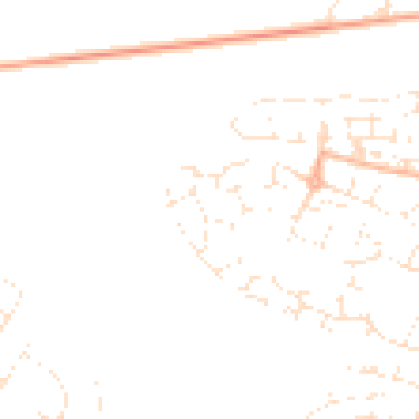 Daytime road noise heatmap for SP1 3GR