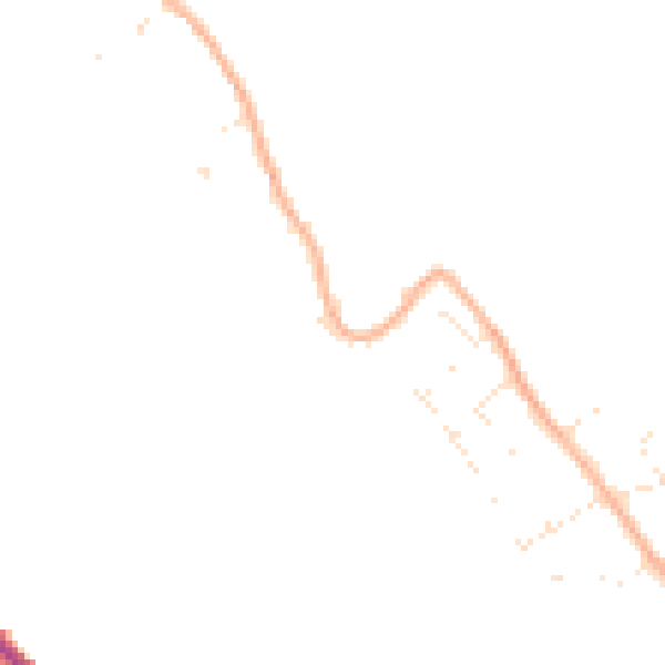 Daytime road noise heatmap for SP1 3LF