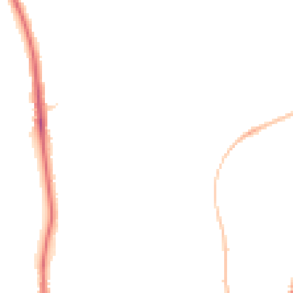 Night-time road noise heatmap for SP1 3PU