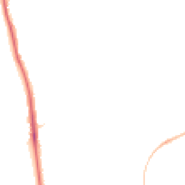 Night-time road noise heatmap for SP1 3QA