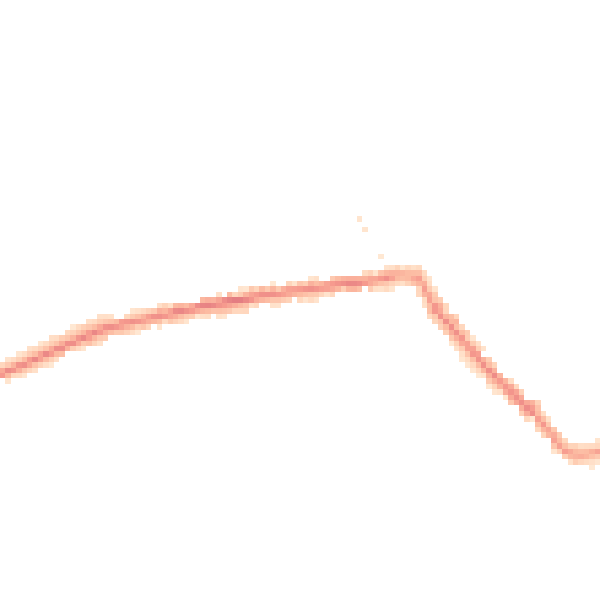 Night-time road noise heatmap for SP2 0DT