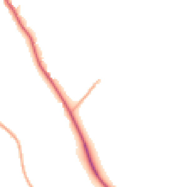 Daytime road noise heatmap for SP2 0QB