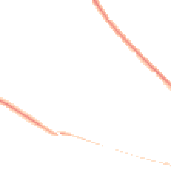 Night-time road noise heatmap for SP2 9DB