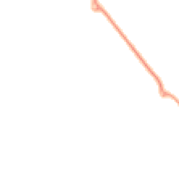 Night-time road noise heatmap for SP2 9FA