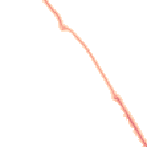 Night-time road noise heatmap for SP2 9FD