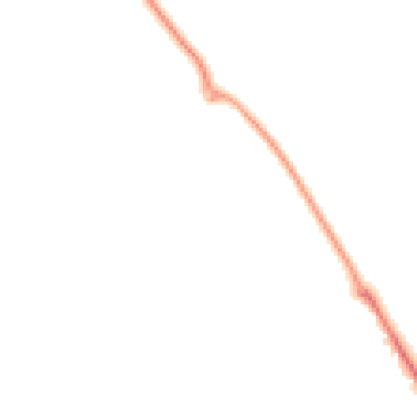Night-time road noise heatmap for SP2 9FR