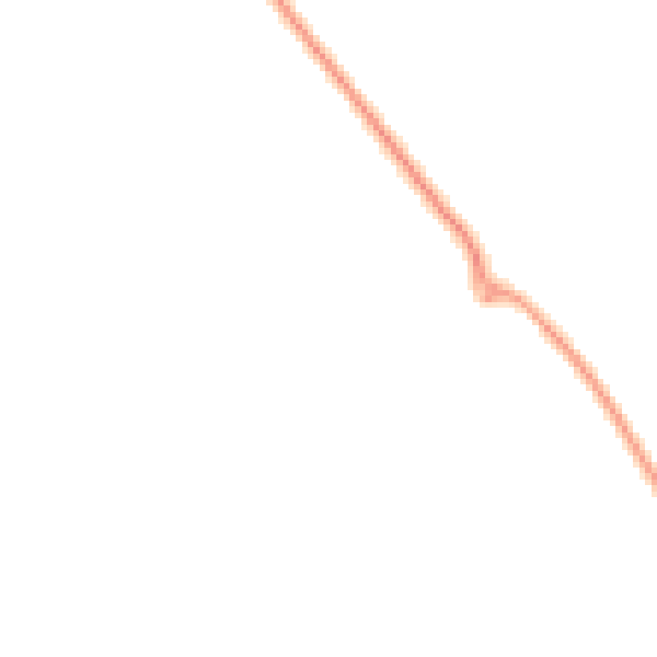 Night-time road noise heatmap for SP2 9GX