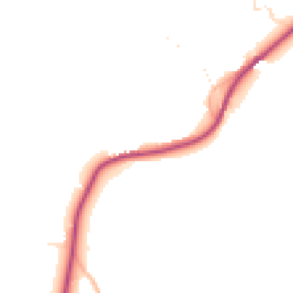 Daytime road noise heatmap for SP4 0AE