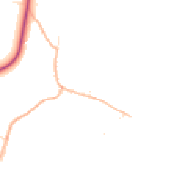 Daytime road noise heatmap for SP4 0AY