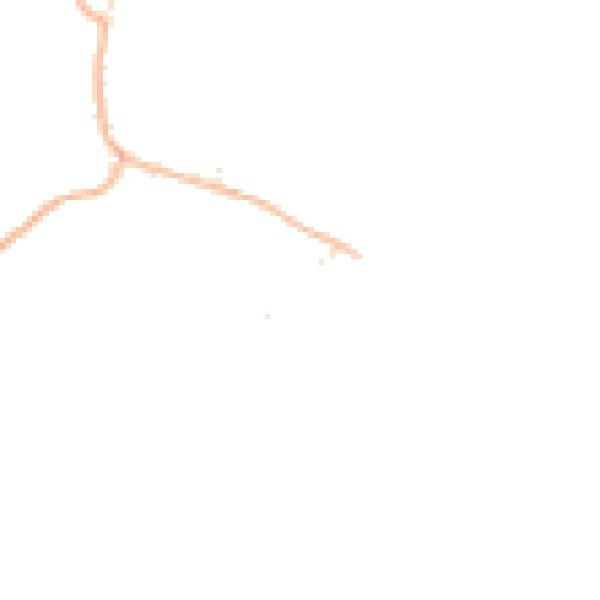 Daytime road noise heatmap for SP4 0BA