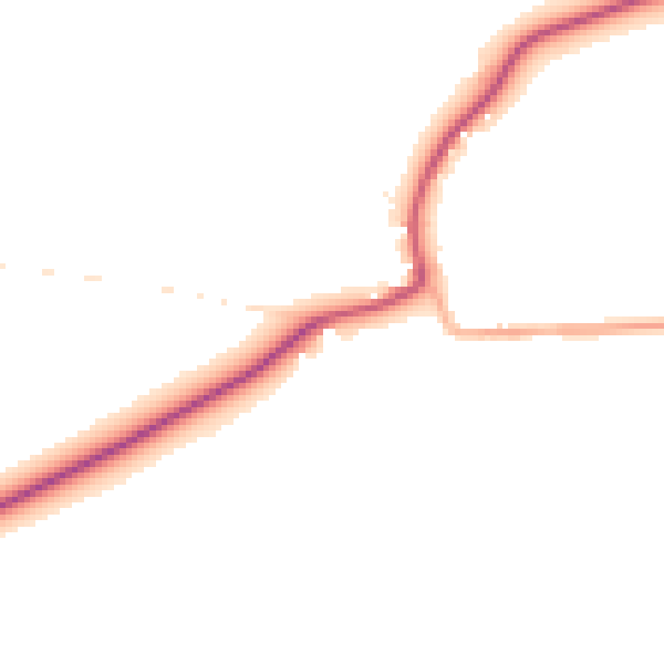 Daytime road noise heatmap for SP4 0DH