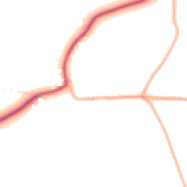 Daytime road noise heatmap for SP4 0DP