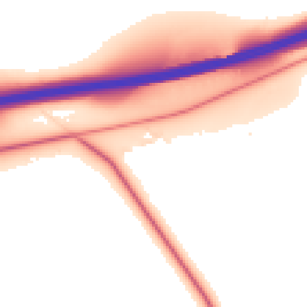 Daytime road noise heatmap for SP4 0EF