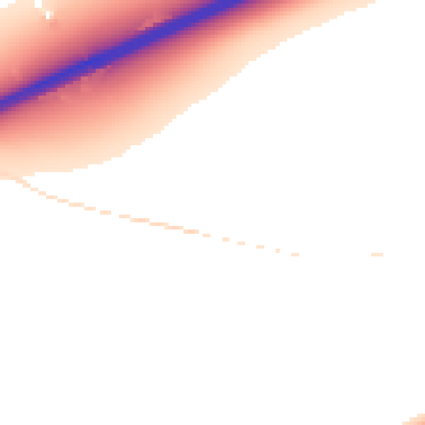 Daytime road noise heatmap for SP4 0EN