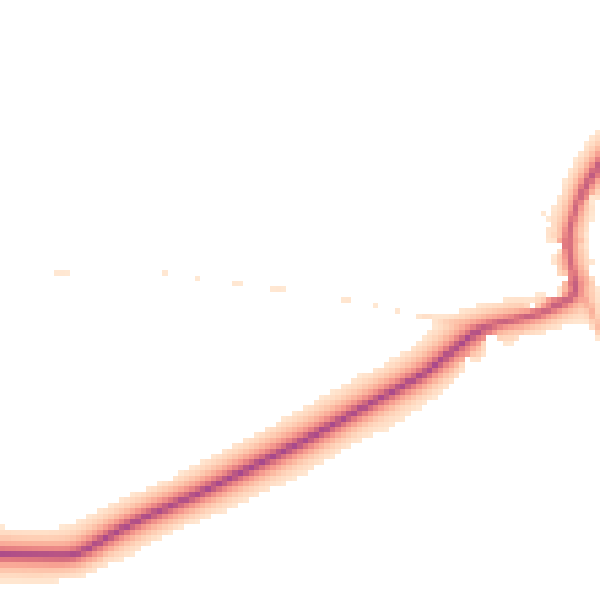 Daytime road noise heatmap for SP4 0EP