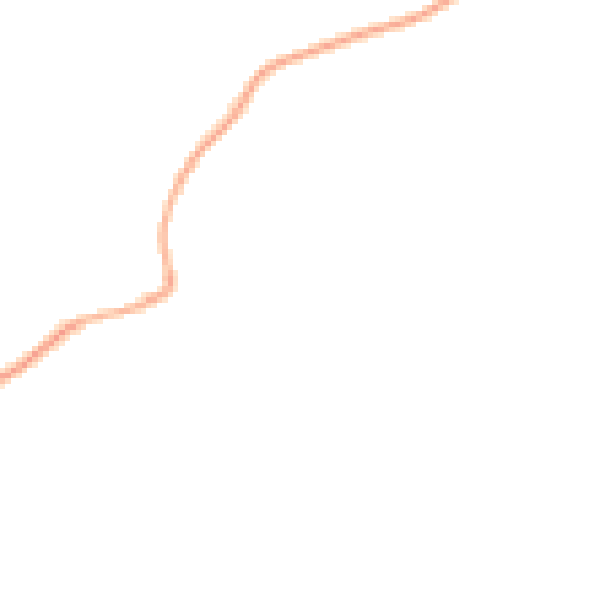 Night-time road noise heatmap for SP4 0EX