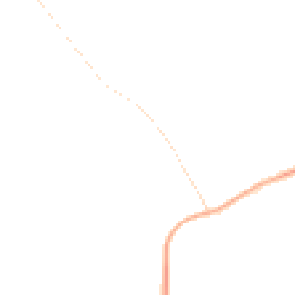 Night-time road noise heatmap for SP4 0ND