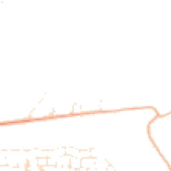Daytime road noise heatmap for SP4 6DE