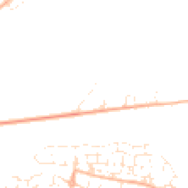 Daytime road noise heatmap for SP4 6DF