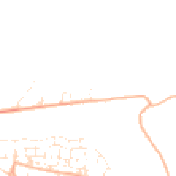 Daytime road noise heatmap for SP4 6DQ
