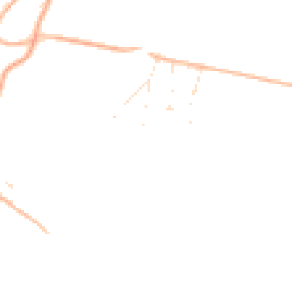 Daytime road noise heatmap for SP4 6FD
