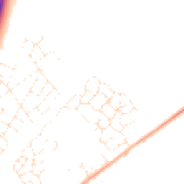 Daytime road noise heatmap for SP4 6GG