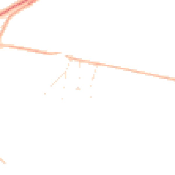Daytime road noise heatmap for SP4 6LY