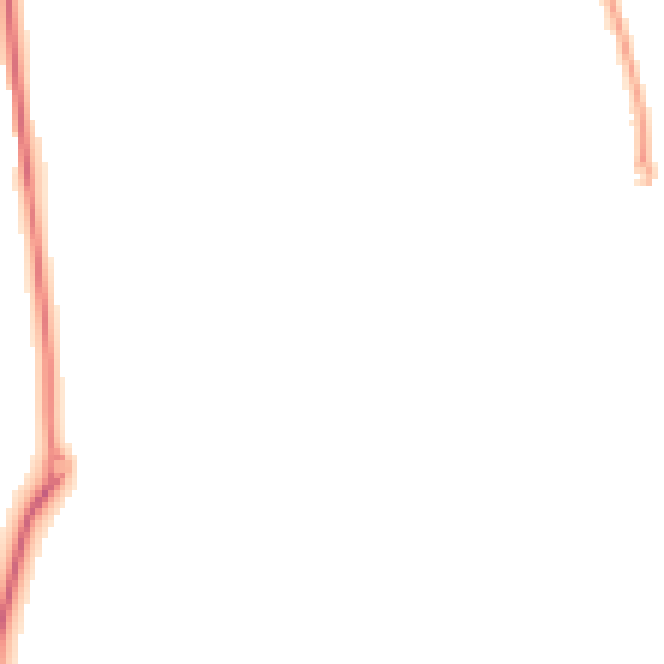 Night-time road noise heatmap for SP4 7DU