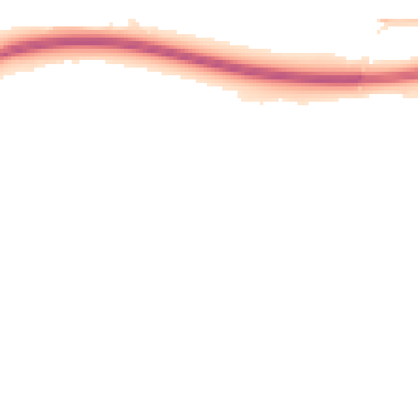 Night-time road noise heatmap for SP4 7RA
