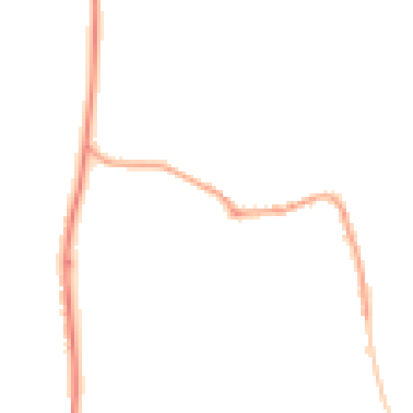 Night-time road noise heatmap for SP4 8AG