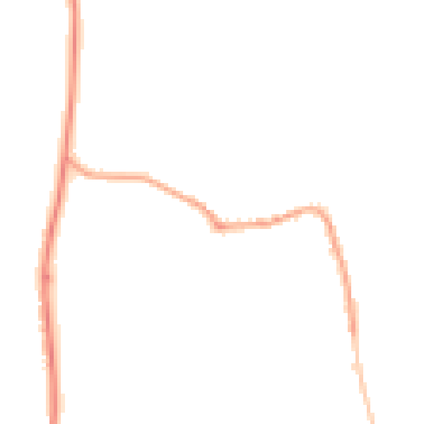 Night-time road noise heatmap for SP4 8AR