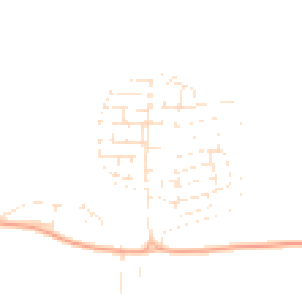 Daytime road noise heatmap for SP4 8FN