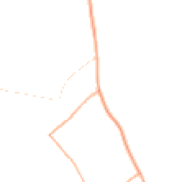 Daytime road noise heatmap for SP4 8HY