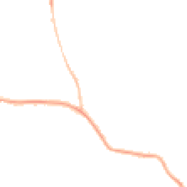Night-time road noise heatmap for SP4 8JD