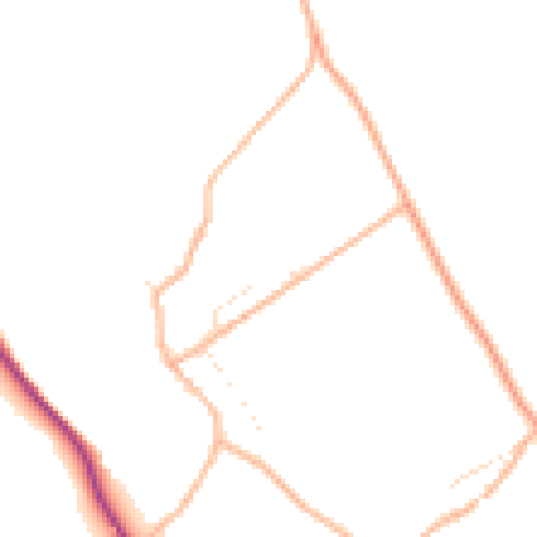 Daytime road noise heatmap for SP4 8LG