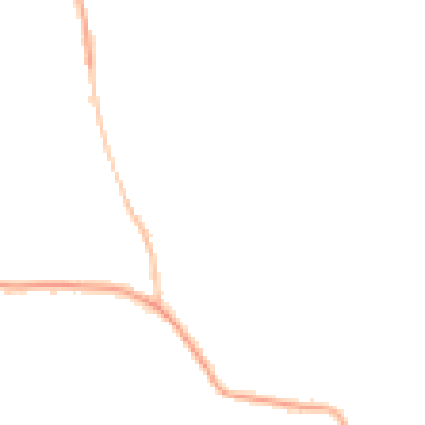Night-time road noise heatmap for SP4 8LJ