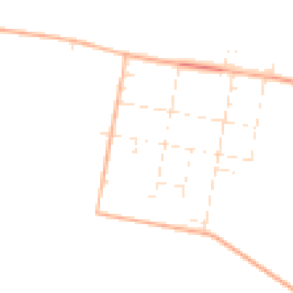 Daytime road noise heatmap for SP4 8NP