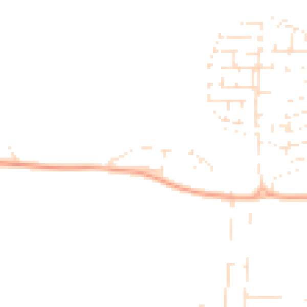 Daytime road noise heatmap for SP4 8QQ