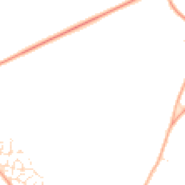 Daytime road noise heatmap for SP4 9AN