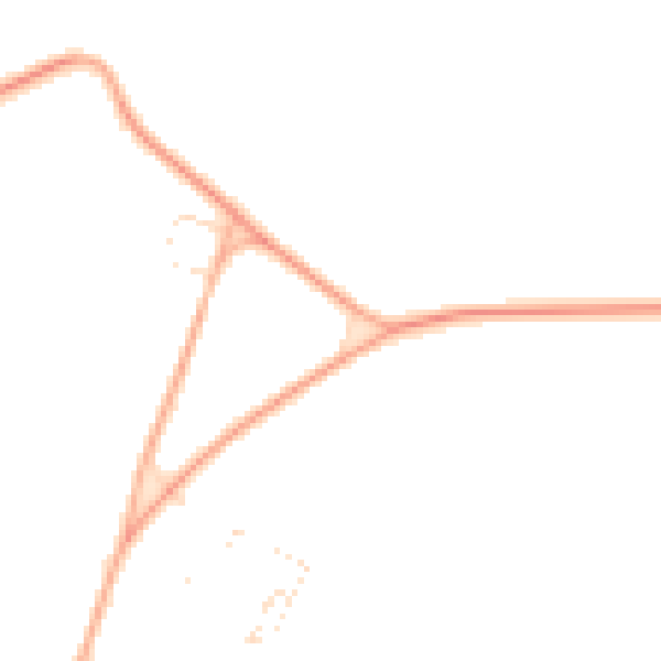 Daytime road noise heatmap for SP4 9AT