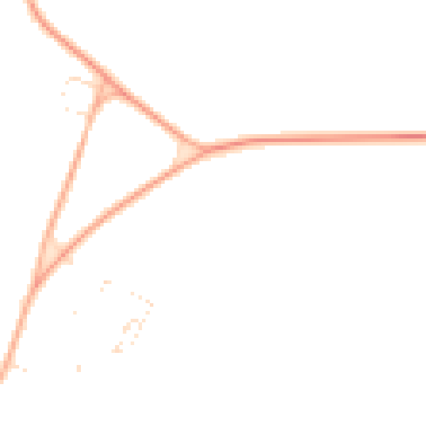 Daytime road noise heatmap for SP4 9BJ