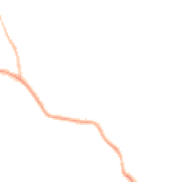 Night-time road noise heatmap for SP4 9DD