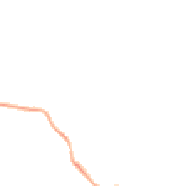 Night-time road noise heatmap for SP4 9DE