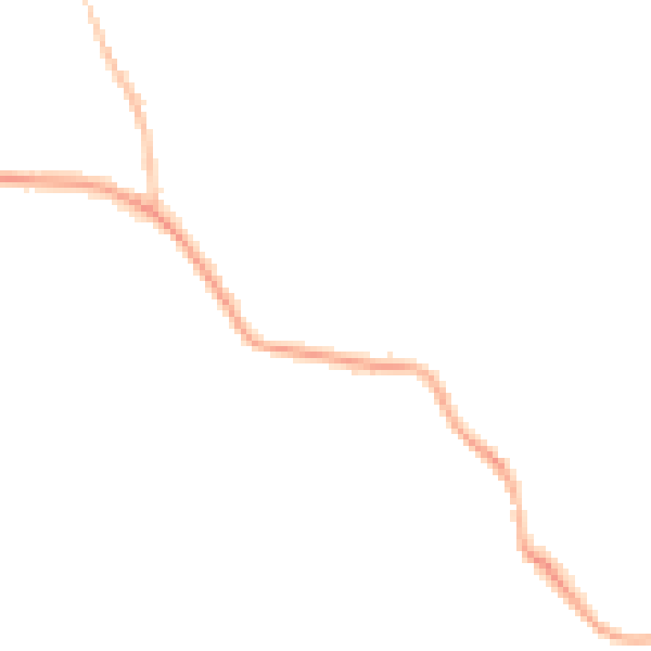 Night-time road noise heatmap for SP4 9DP